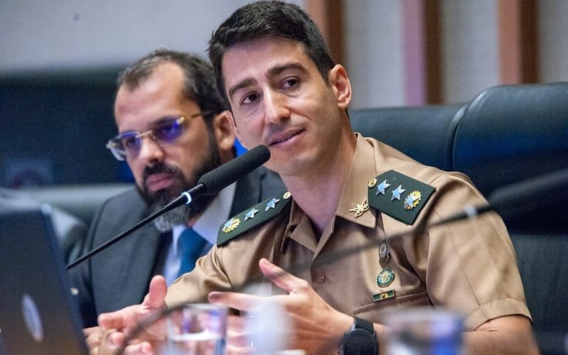 CPI dos Atos Antidemocráticos major do Exército José Eduardo Natale de Paula Pereira Misto Brasília