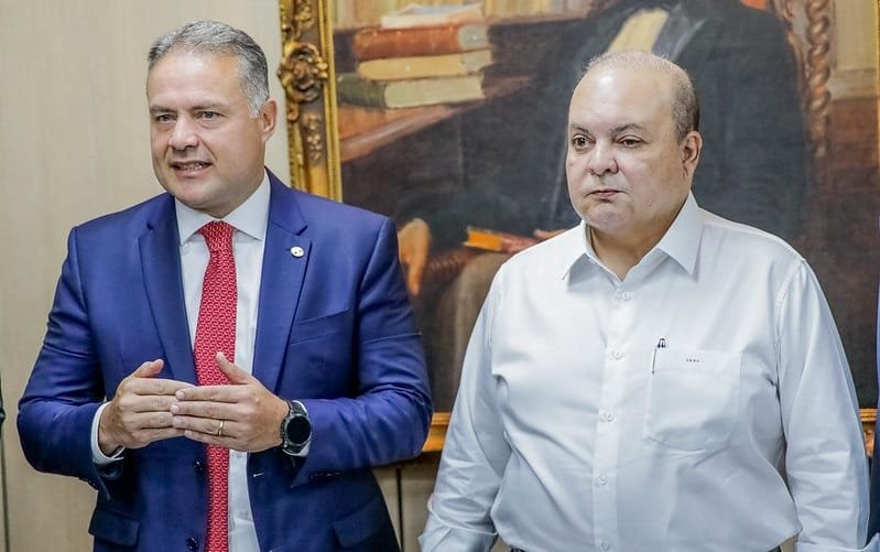 Governador Ibaneis Rocha e o ministro Renan Filho Misto Brasil