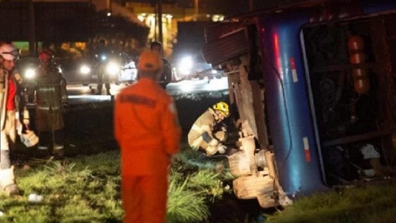 Motorista do ônibus acidentado será ouvido na audiência de custódia