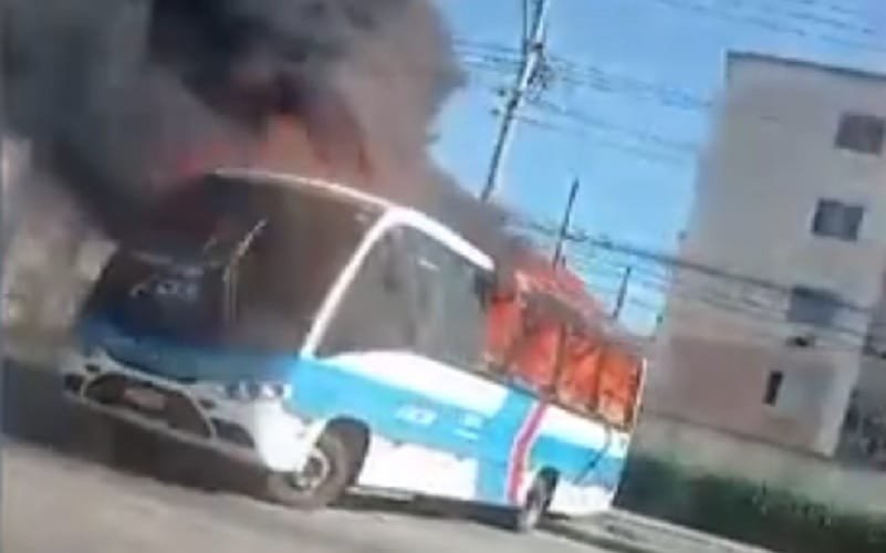 Rio de Janeiro Ônibus queimado morte de miliciano Misto Brasília