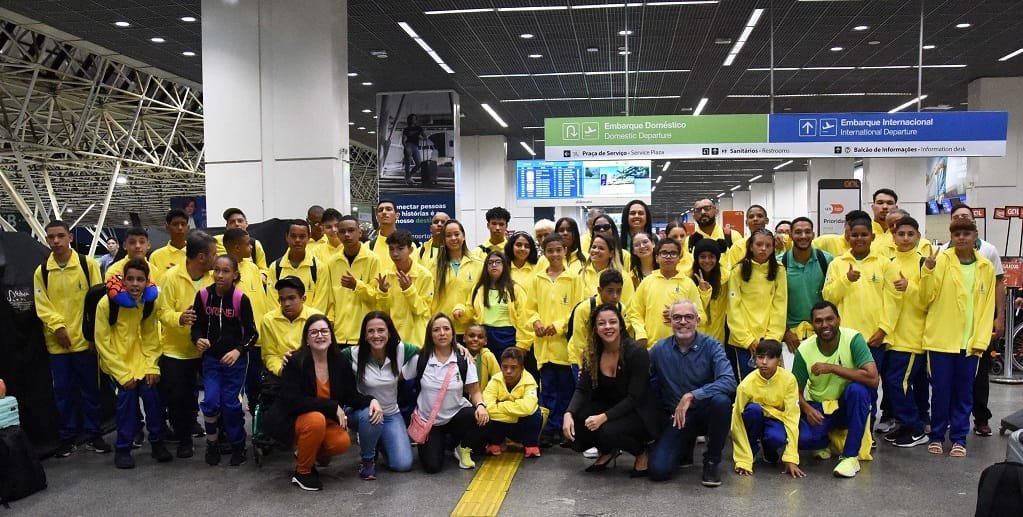 Atletas Paralimpíadas DF viagem São Paulo Misto Brasil