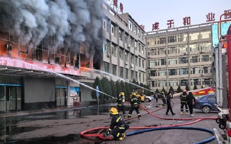 China incêndio fábrica Shanxi Misto Brasil