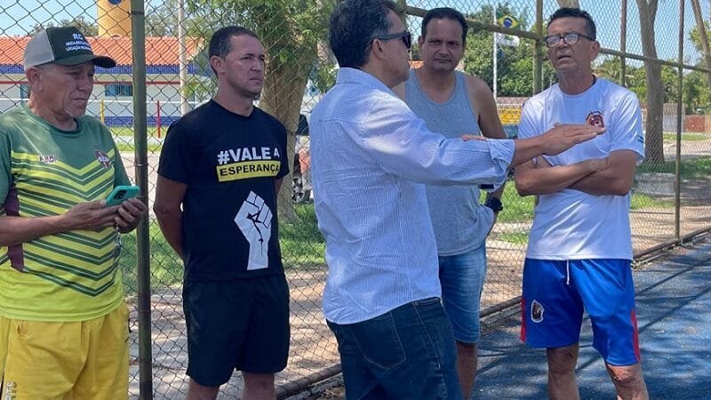 Emenda parlamentar garante reforma de três praças de esportes