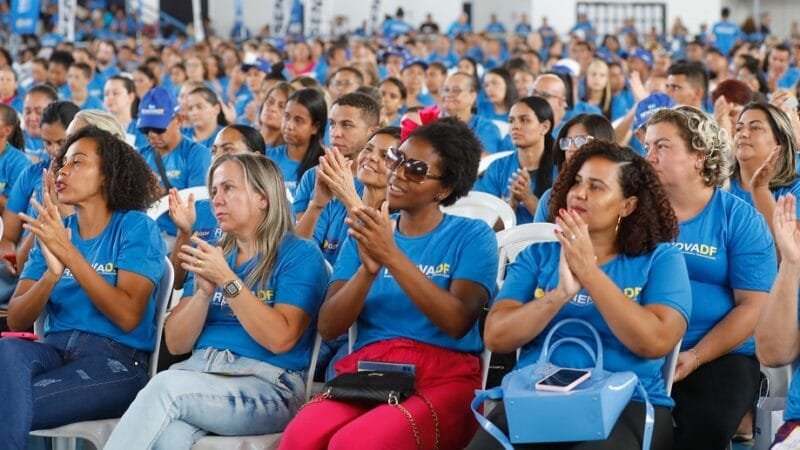 Começo do sexto ciclo do programa de qualificação profissional do RenovaDF, que ajuda na colocação no mercado de trabalho/Lúcio Bernardo Jr/Agência Brasília