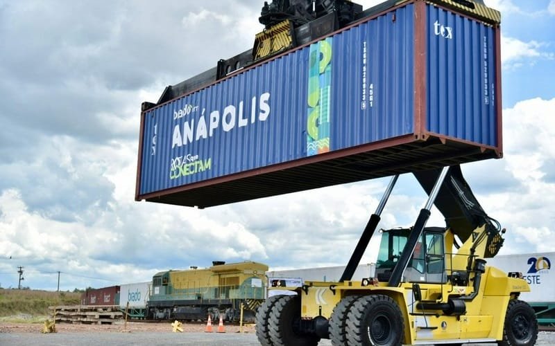 Anápolis porto seco Centro-Oeste container