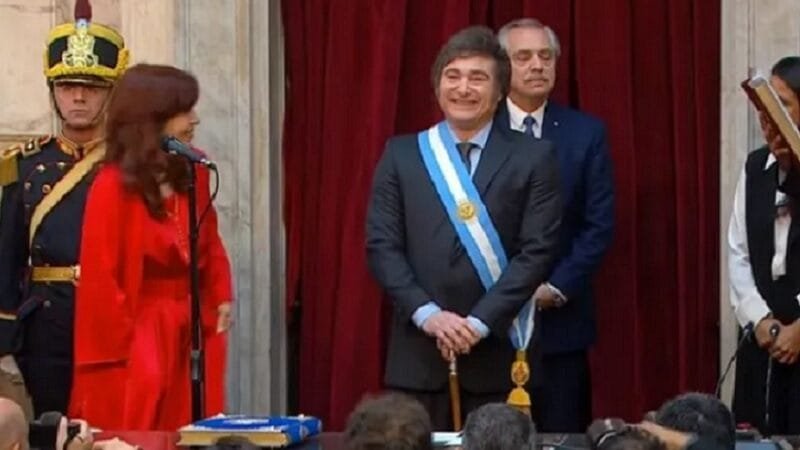 Milei inicia mandato de quatro anos na Casa Rosada