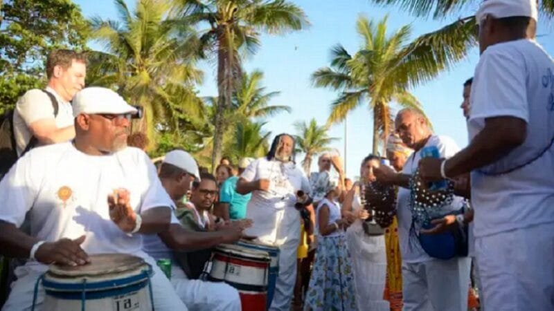 Comemorações da virada do ano começou com Iemanjá no Rio de Janeiro
