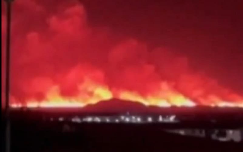 Islândia vulcão erupção Misto Brasil