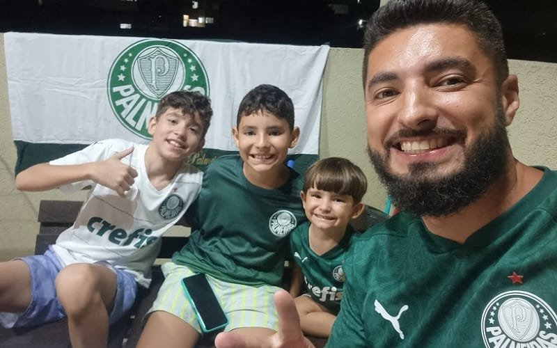Palmeiras campeão torcedores Misto Brasil