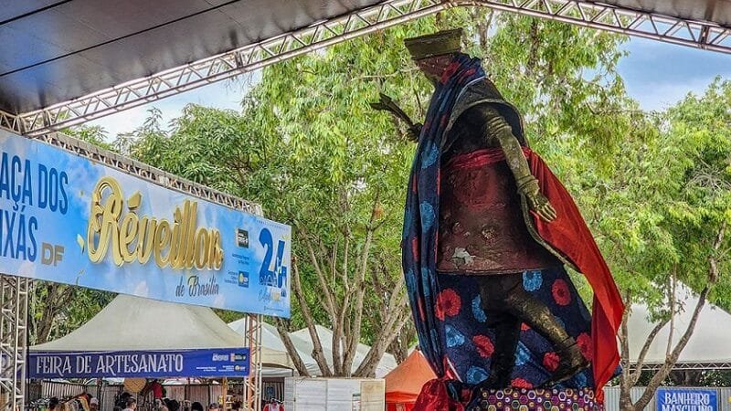 Toque dos atabaques na celebração às divindades