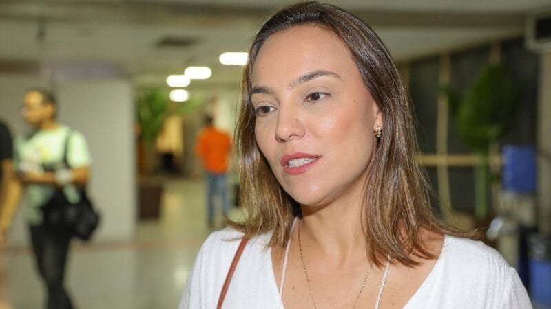 Camila Fernandes é consultora de turismo e participou do Salão Nacional de Turismo, realizado em Brasília/Joel Rodrigues/Agência Brasília
