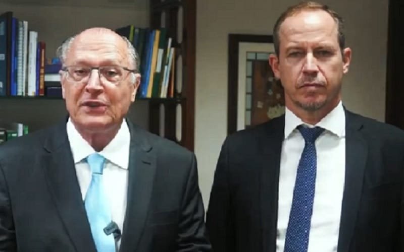 Geraldo Alckmin e Ricardo Cappelli