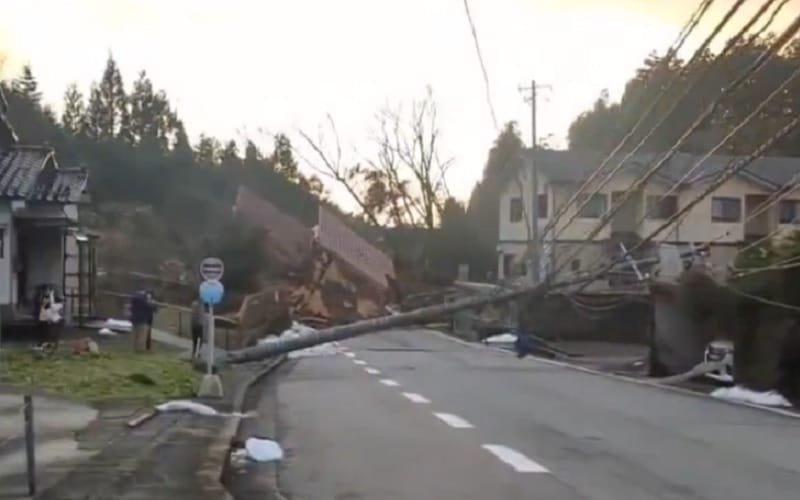 Terremoto Japão 2024 Misto Brasil