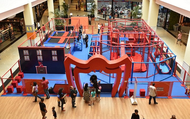 JK Shopping espaço Homem-aranha DF Misto Brasil