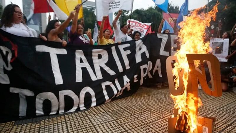 Indiciados os manifestantes do Movimento Passe Livre