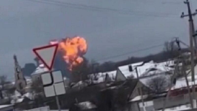 Não há sobreviventes na queda de avião militar russo com prisioneiros de guerra