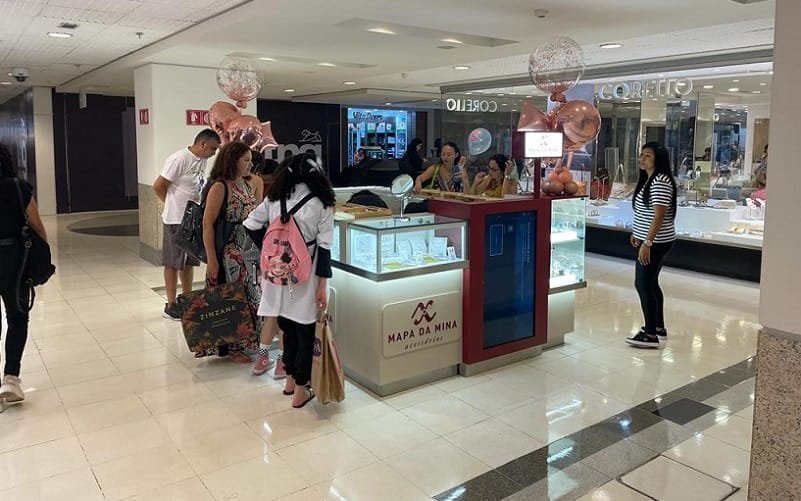 Semijoias Mapa da Mina shopping DF Misto Brasília