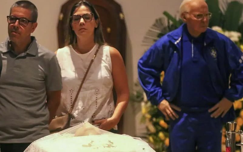 Velorio Zagallo CBF Misto Brasil