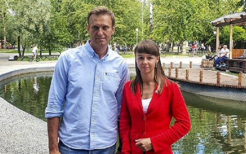 Rússia Alexei Navalny e Ksenia Fadeeva Misto Brasil