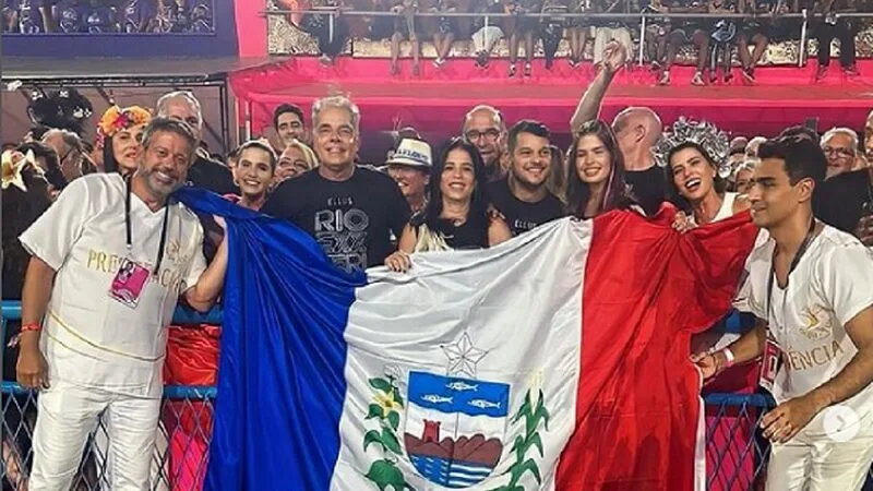 Lira desfilou na Sapucaí e diz que foi orgulho representar Maceió