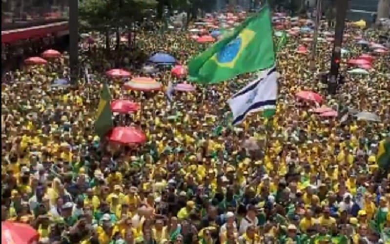 Ato bolsonarista Avenida Paulista Misto Brasil