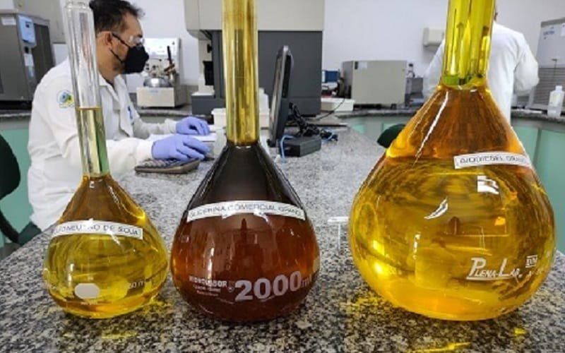 Biodiesel pesquisa laboratório Misto Brasil
