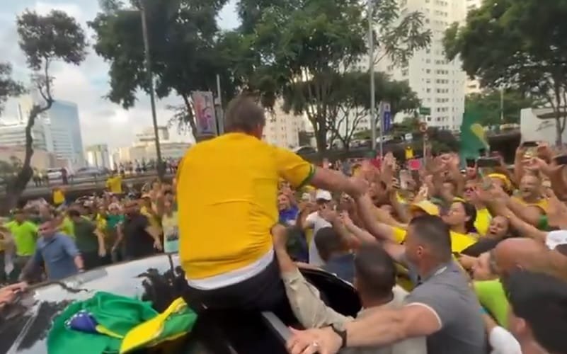 Jair Bolsonaro manifestação Avenida Paulista Misto Brasil