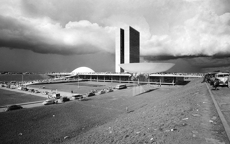 Brasília antiga Congresso Nacional Misto BRasil