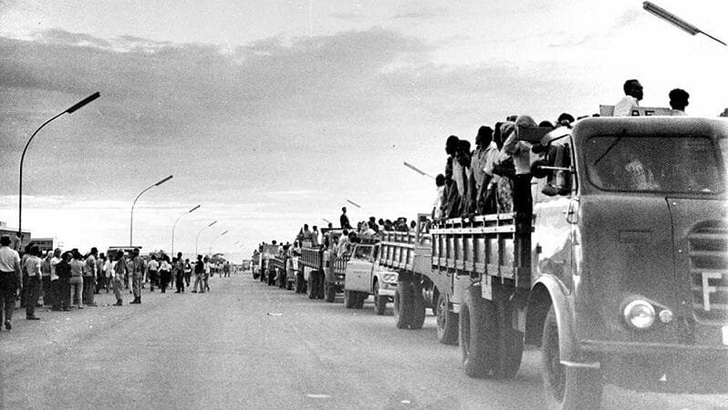 O day after da inauguração de Brasília