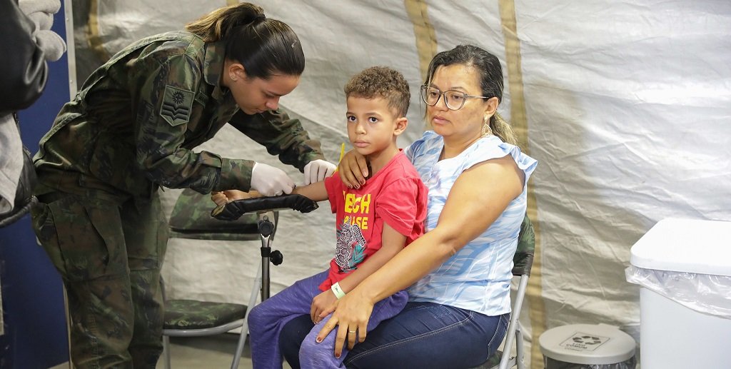 Atendimento Hospital de Campanha Ceilândia Misto Brasil