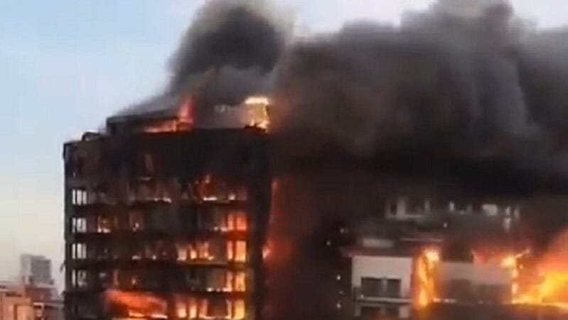 Incêndio em dois edifícios provoca mortes e desaparecidos na Espanha