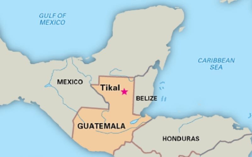 Mapa Guatemala Misto Brasil