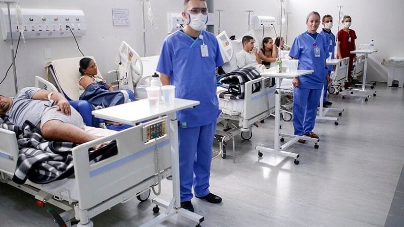 Hospital Cidade do Sol tem 90% dos leitos ocupados por doentes com dengue