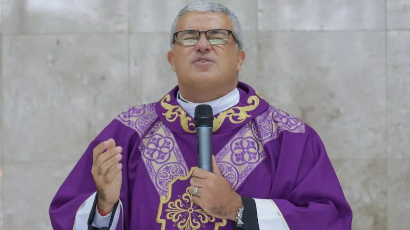 Roger Luís celebra a missa de Ação de Graças no Palácio do Buriti, que marca a temporada da Quaresma da Igreja Católica/Tony Oliveira/Agência Brasília
