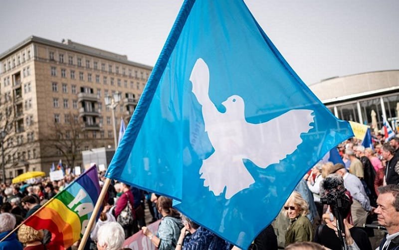Alemanha Passeata pela Paz Sábado de Aleluia