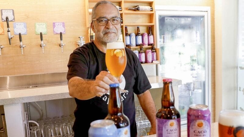 José Roberto Moreira é empresário do setor de cervejas artesanais do Distrito Federal, que recebe assistência técnica da Emater/Lúcio Bernardo Jr./Agência Brasília