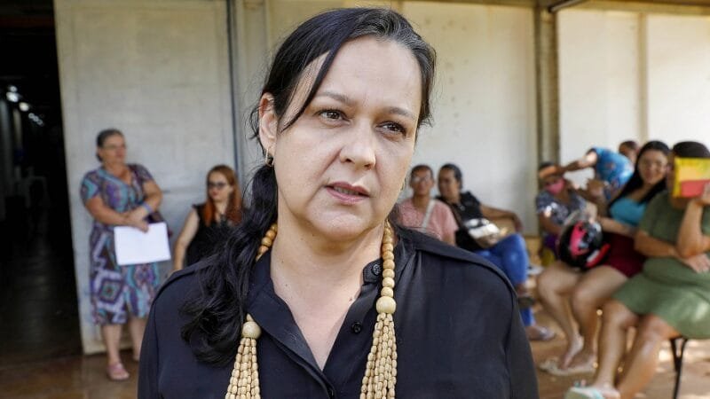 Sinara Silva de Deus é diretora de Proteção Social do Cras Móvel, que esteve na área rural do Paranoá/Lúcio Bernardo Jr/Agência Brasília