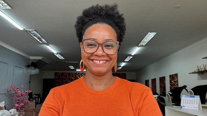 Cristiane Cecília da Silva alugava uma sala comercial e regularizou os impostos do MEI para poder crescer/Divulgação/Pessoal