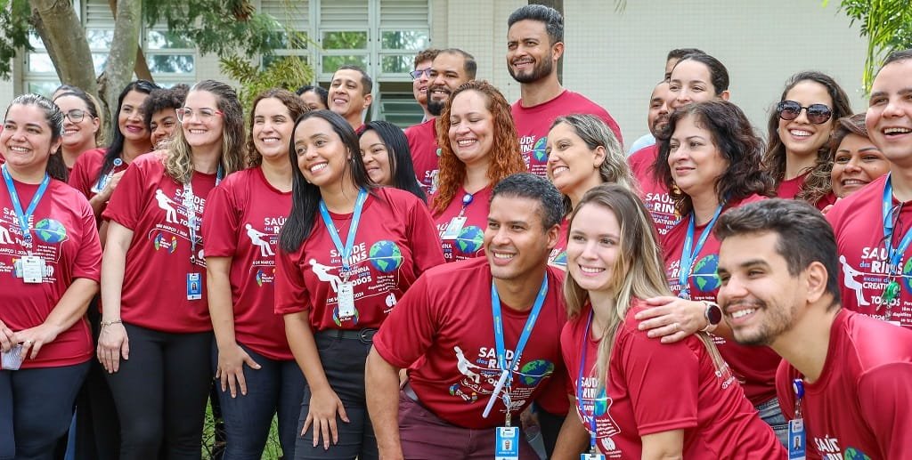 Dia do Rim equipe de atendimento DF Misto Brasil