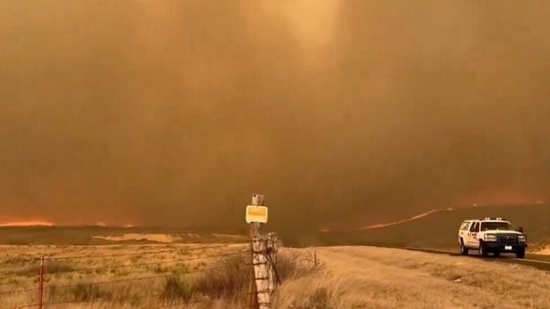 Maior incêndio de todos os tempos pode piorar no Texas