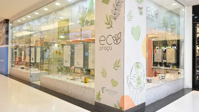 Shopping cria EcoPraça para ampliar reciclagem de produtos
