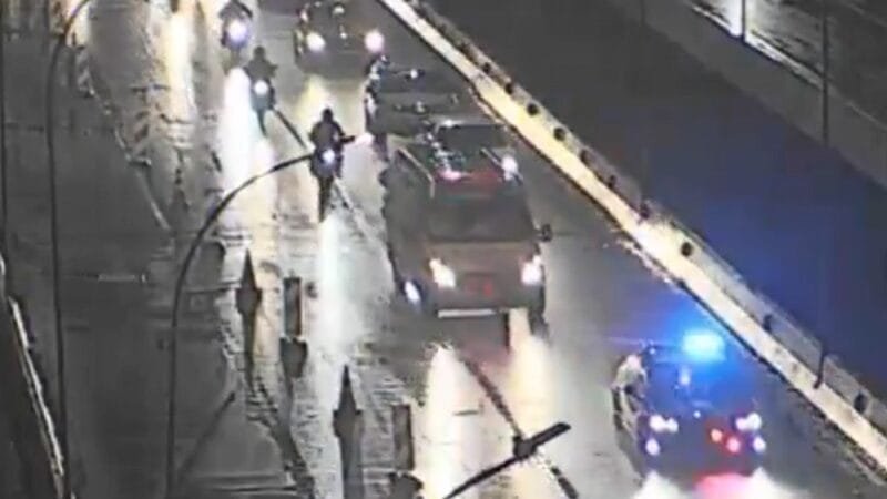 Pista da BR-101, na Grande Florianópolis, é parcialmente liberada