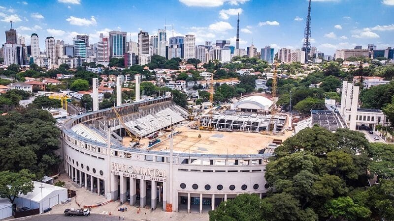 Novo estádio do Pacaembu estará pronto em junho