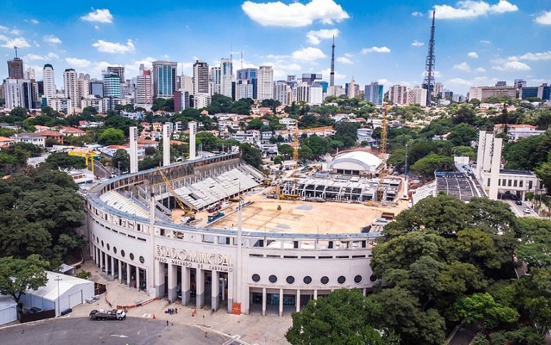 Estádio vai se chamar Mercado Livre Arena Pacaembu Misto Brasil