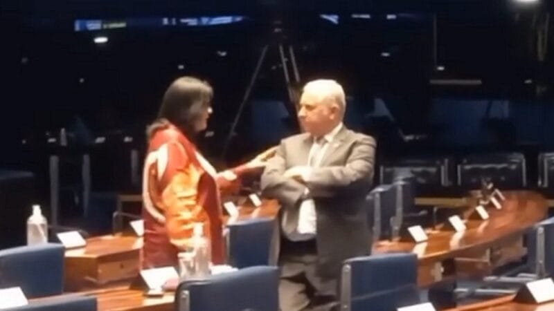 Damares defendeu redução de penas e Izalci faz balanço