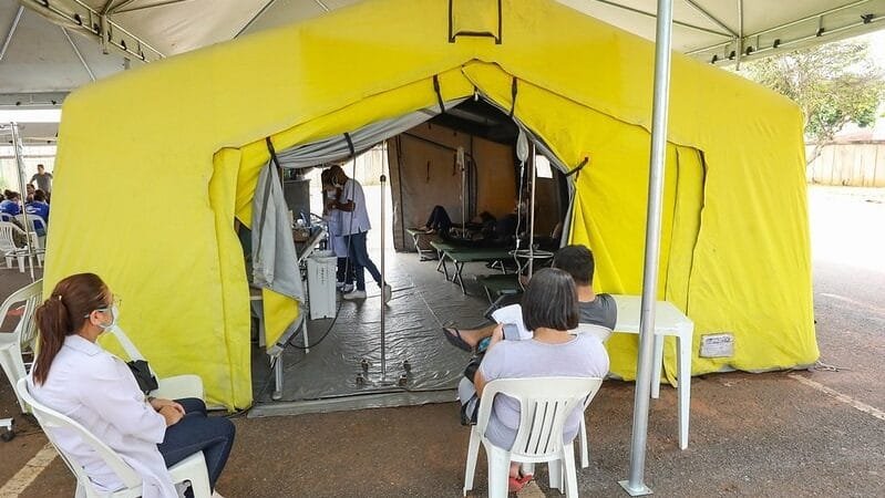 Tenda do acolhimento começa a atender no Guará e outra neste sábado no Paranoá