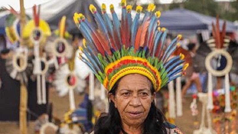 Indígenas preocupados com as mudanças climáticas