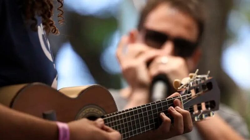 Músicos comemoram no Eixão do Lazer o aniversário de Brasília e também o chorinho, gênero musical que tem a capital como referência/Marcelo Camargo/Agência Brasil