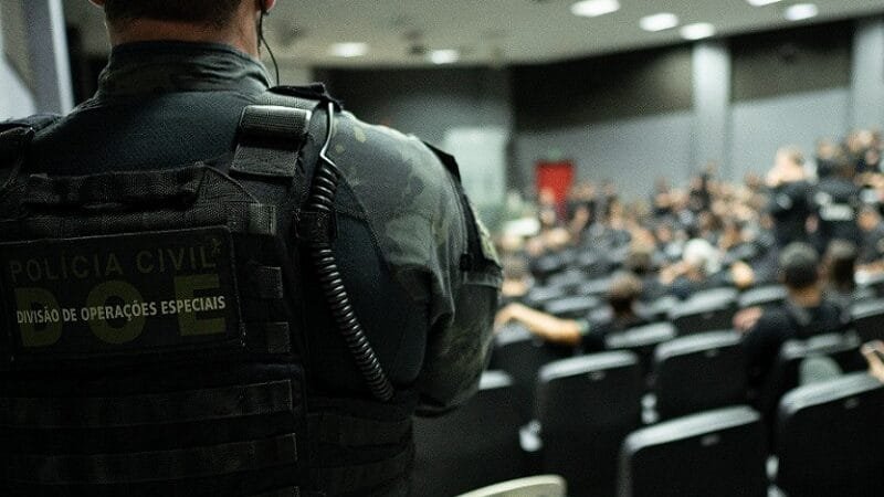 Operação nesta manhã com 300 policiais contra roubo e furto de celulares