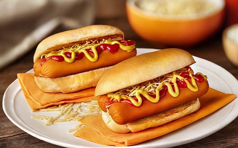 Salsicha Seara pão cachorro quente Misto Brasil